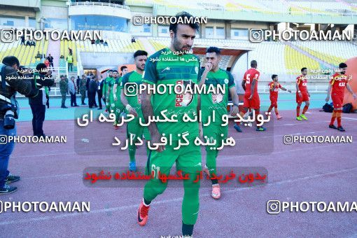 1331756, Ahvaz, , لیگ برتر فوتبال ایران، Persian Gulf Cup، Week 14، First Leg، Foulad Khouzestan 1 v 1 Zob Ahan Esfahan on 2018/11/28 at Ahvaz Ghadir Stadium