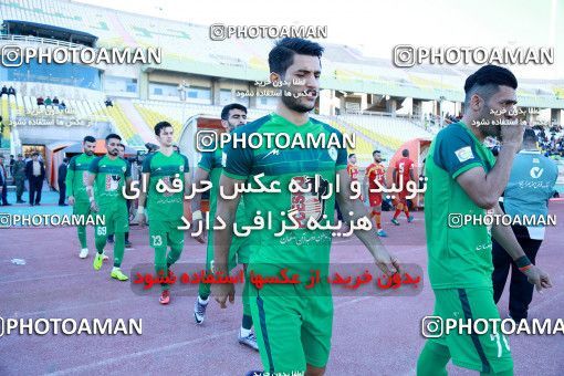 1331736, Ahvaz, , لیگ برتر فوتبال ایران، Persian Gulf Cup، Week 14، First Leg، Foulad Khouzestan 1 v 1 Zob Ahan Esfahan on 2018/11/28 at Ahvaz Ghadir Stadium