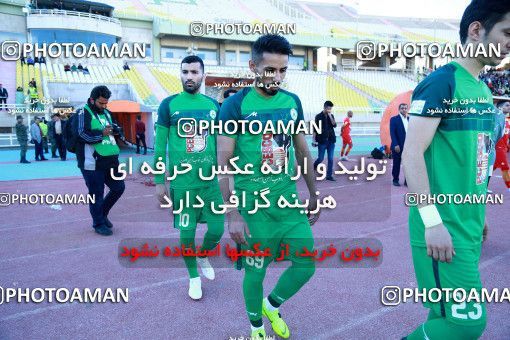 1331951, Ahvaz, , لیگ برتر فوتبال ایران، Persian Gulf Cup، Week 14، First Leg، Foulad Khouzestan 1 v 1 Zob Ahan Esfahan on 2018/11/28 at Ahvaz Ghadir Stadium