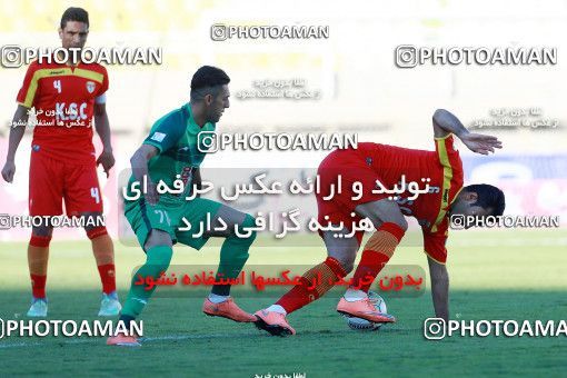 1331856, Ahvaz, , لیگ برتر فوتبال ایران، Persian Gulf Cup، Week 14، First Leg، Foulad Khouzestan 1 v 1 Zob Ahan Esfahan on 2018/11/28 at Ahvaz Ghadir Stadium