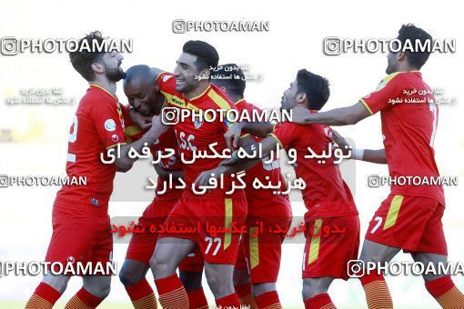 1331869, Ahvaz, , لیگ برتر فوتبال ایران، Persian Gulf Cup، Week 14، First Leg، Foulad Khouzestan 1 v 1 Zob Ahan Esfahan on 2018/11/28 at Ahvaz Ghadir Stadium