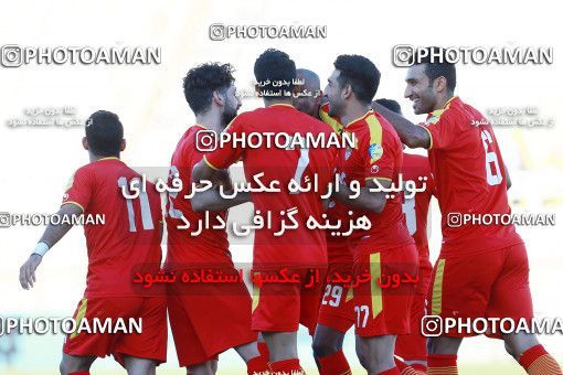 1331742, Ahvaz, , لیگ برتر فوتبال ایران، Persian Gulf Cup، Week 14، First Leg، Foulad Khouzestan 1 v 1 Zob Ahan Esfahan on 2018/11/28 at Ahvaz Ghadir Stadium