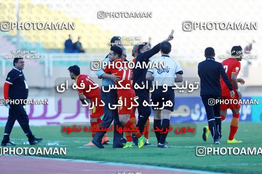 1331968, Ahvaz, , لیگ برتر فوتبال ایران، Persian Gulf Cup، Week 14، First Leg، Foulad Khouzestan 1 v 1 Zob Ahan Esfahan on 2018/11/28 at Ahvaz Ghadir Stadium