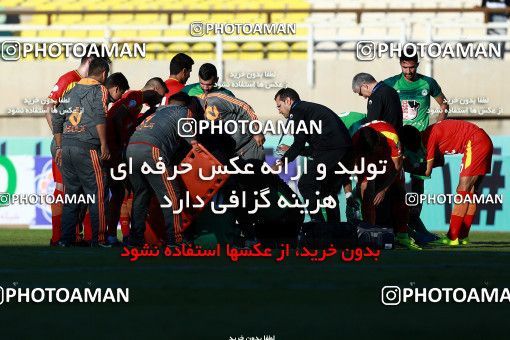 1331859, Ahvaz, , لیگ برتر فوتبال ایران، Persian Gulf Cup، Week 14، First Leg، Foulad Khouzestan 1 v 1 Zob Ahan Esfahan on 2018/11/28 at Ahvaz Ghadir Stadium