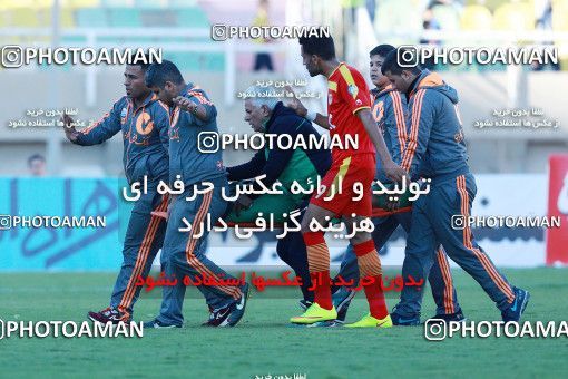 1331920, Ahvaz, , لیگ برتر فوتبال ایران، Persian Gulf Cup، Week 14، First Leg، Foulad Khouzestan 1 v 1 Zob Ahan Esfahan on 2018/11/28 at Ahvaz Ghadir Stadium