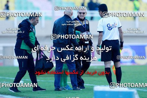 1331757, Ahvaz, , لیگ برتر فوتبال ایران، Persian Gulf Cup، Week 14، First Leg، Foulad Khouzestan 1 v 1 Zob Ahan Esfahan on 2018/11/28 at Ahvaz Ghadir Stadium