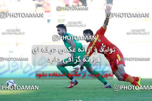 1331962, Ahvaz, , لیگ برتر فوتبال ایران، Persian Gulf Cup، Week 14، First Leg، Foulad Khouzestan 1 v 1 Zob Ahan Esfahan on 2018/11/28 at Ahvaz Ghadir Stadium