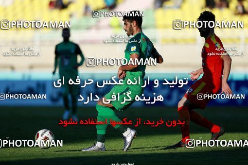 1331988, Ahvaz, , لیگ برتر فوتبال ایران، Persian Gulf Cup، Week 14، First Leg، Foulad Khouzestan 1 v 1 Zob Ahan Esfahan on 2018/11/28 at Ahvaz Ghadir Stadium