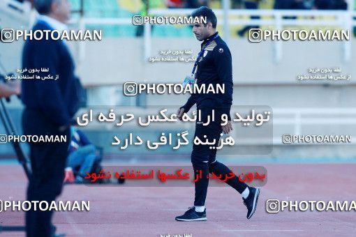 1331863, Ahvaz, , لیگ برتر فوتبال ایران، Persian Gulf Cup، Week 14، First Leg، Foulad Khouzestan 1 v 1 Zob Ahan Esfahan on 2018/11/28 at Ahvaz Ghadir Stadium