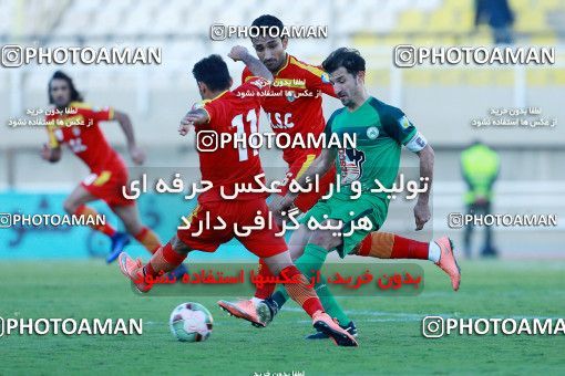 1331842, Ahvaz, , لیگ برتر فوتبال ایران، Persian Gulf Cup، Week 14، First Leg، Foulad Khouzestan 1 v 1 Zob Ahan Esfahan on 2018/11/28 at Ahvaz Ghadir Stadium