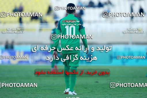 1331834, Ahvaz, , لیگ برتر فوتبال ایران، Persian Gulf Cup، Week 14، First Leg، Foulad Khouzestan 1 v 1 Zob Ahan Esfahan on 2018/11/28 at Ahvaz Ghadir Stadium