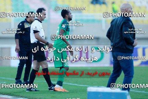 1331893, Ahvaz, , لیگ برتر فوتبال ایران، Persian Gulf Cup، Week 14، First Leg، Foulad Khouzestan 1 v 1 Zob Ahan Esfahan on 2018/11/28 at Ahvaz Ghadir Stadium