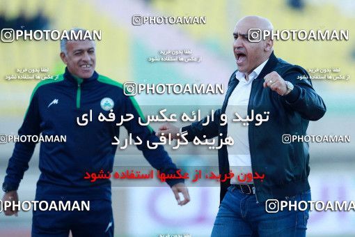 1331827, Ahvaz, , لیگ برتر فوتبال ایران، Persian Gulf Cup، Week 14، First Leg، Foulad Khouzestan 1 v 1 Zob Ahan Esfahan on 2018/11/28 at Ahvaz Ghadir Stadium
