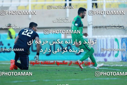 1331768, لیگ برتر فوتبال ایران، Persian Gulf Cup، Week 14، First Leg، 2018/11/28، Ahvaz، Ahvaz Ghadir Stadium، Foulad Khouzestan 1 - ۱ Zob Ahan Esfahan