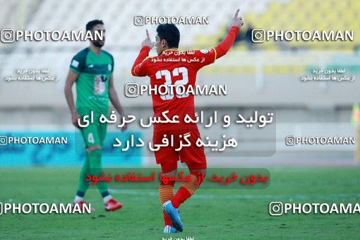 1331896, Ahvaz, , لیگ برتر فوتبال ایران، Persian Gulf Cup، Week 14، First Leg، Foulad Khouzestan 1 v 1 Zob Ahan Esfahan on 2018/11/28 at Ahvaz Ghadir Stadium