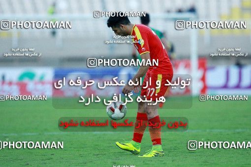 1331939, Ahvaz, , لیگ برتر فوتبال ایران، Persian Gulf Cup، Week 14، First Leg، Foulad Khouzestan 1 v 1 Zob Ahan Esfahan on 2018/11/28 at Ahvaz Ghadir Stadium