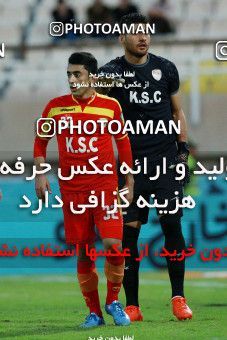 1331774, Ahvaz, , لیگ برتر فوتبال ایران، Persian Gulf Cup، Week 14، First Leg، Foulad Khouzestan 1 v 1 Zob Ahan Esfahan on 2018/11/28 at Ahvaz Ghadir Stadium