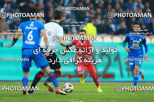 1395827, Tehran, , لیگ برتر فوتبال ایران، Persian Gulf Cup، Week 12، First Leg، Esteghlal 0 v 0 Padideh Mashhad on 2018/12/13 at Azadi Stadium