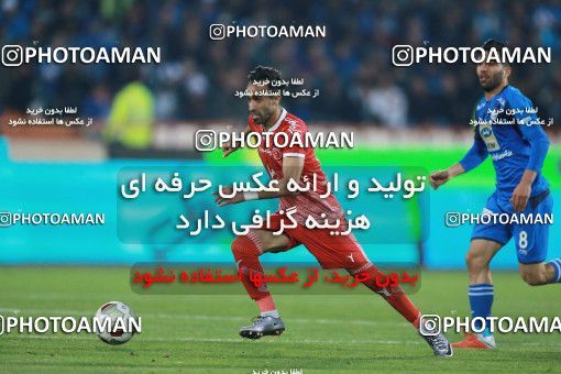 1395879, Tehran, , لیگ برتر فوتبال ایران، Persian Gulf Cup، Week 12، First Leg، Esteghlal 0 v 0 Padideh Mashhad on 2018/12/13 at Azadi Stadium