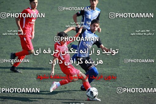 1343763, Tehran, , لیگ برتر فوتبال نوجوانان تهران، سال ۱۳۹۷, 2018-19 season, Week 27, Second Leg,  1 v 2 Kia Academy on 2018/12/21 at Sahand Stadium