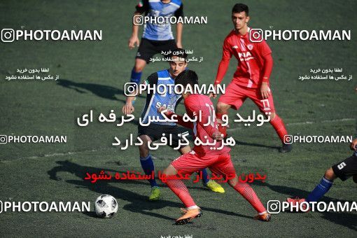 1343785, Tehran, , لیگ برتر فوتبال نوجوانان تهران، سال ۱۳۹۷, 2018-19 season, Week 27, Second Leg,  1 v 2 Kia Academy on 2018/12/21 at Sahand Stadium