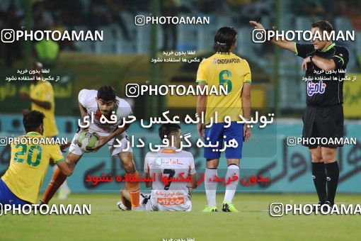 1405818, Abadan, , جام حذفی فوتبال ایران, Quarter-final, Khorramshahr Cup, Sanat Naft Abadan 1 v 3 Saipa on 2018/12/07 at Takhti Stadium Abadan