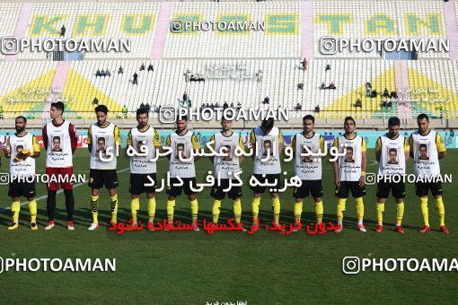 1348711, Ahvaz, , لیگ برتر فوتبال ایران، Persian Gulf Cup، Week 15، First Leg، Esteghlal Khouzestan 1 v 1 Sepahan on 2018/12/15 at Ahvaz Ghadir Stadium