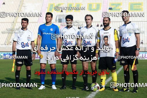 1348665, Ahvaz, , لیگ برتر فوتبال ایران، Persian Gulf Cup، Week 15، First Leg، Esteghlal Khouzestan 1 v 1 Sepahan on 2018/12/15 at Ahvaz Ghadir Stadium