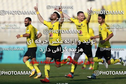 1348731, Ahvaz, , لیگ برتر فوتبال ایران، Persian Gulf Cup، Week 15، First Leg، Esteghlal Khouzestan 1 v 1 Sepahan on 2018/12/15 at Ahvaz Ghadir Stadium