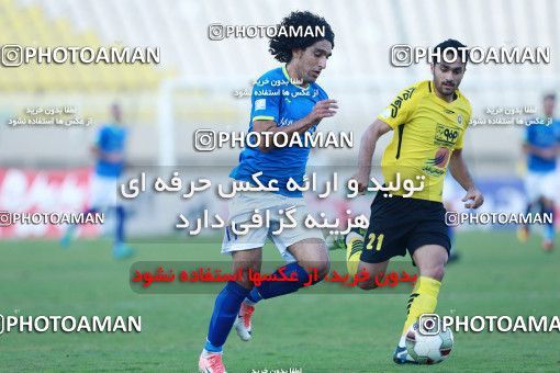 1348727, Ahvaz, , لیگ برتر فوتبال ایران، Persian Gulf Cup، Week 15، First Leg، Esteghlal Khouzestan 1 v 1 Sepahan on 2018/12/15 at Ahvaz Ghadir Stadium