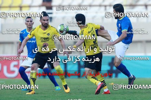 1348638, Ahvaz, , لیگ برتر فوتبال ایران، Persian Gulf Cup، Week 15، First Leg، Esteghlal Khouzestan 1 v 1 Sepahan on 2018/12/15 at Ahvaz Ghadir Stadium