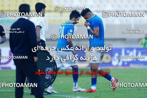 1348721, Ahvaz, , لیگ برتر فوتبال ایران، Persian Gulf Cup، Week 15، First Leg، Esteghlal Khouzestan 1 v 1 Sepahan on 2018/12/15 at Ahvaz Ghadir Stadium