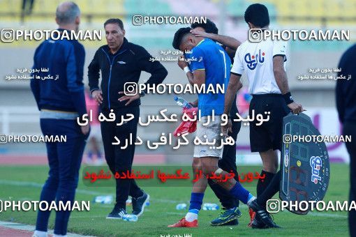 1348771, Ahvaz, , لیگ برتر فوتبال ایران، Persian Gulf Cup، Week 15، First Leg، Esteghlal Khouzestan 1 v 1 Sepahan on 2018/12/15 at Ahvaz Ghadir Stadium