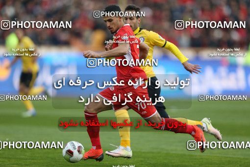 1694538, Tehran, , لیگ برتر فوتبال ایران، Persian Gulf Cup، Week 15، First Leg، Persepolis 3 v 1 Pars Jonoubi Jam on 2018/12/14 at Azadi Stadium