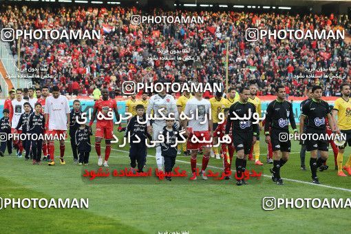 1694490, لیگ برتر فوتبال ایران، Persian Gulf Cup، Week 15، First Leg، 2018/12/14، Tehran، Azadi Stadium، Persepolis 3 - ۱ Pars Jonoubi Jam