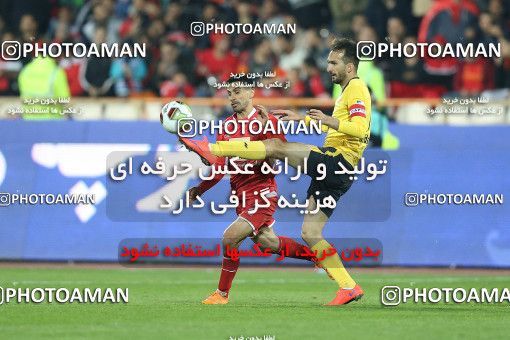 1694547, Tehran, , لیگ برتر فوتبال ایران، Persian Gulf Cup، Week 15، First Leg، Persepolis 3 v 1 Pars Jonoubi Jam on 2018/12/14 at Azadi Stadium