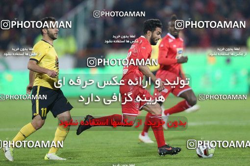 1694504, Tehran, , لیگ برتر فوتبال ایران، Persian Gulf Cup، Week 15، First Leg، Persepolis 3 v 1 Pars Jonoubi Jam on 2018/12/14 at Azadi Stadium