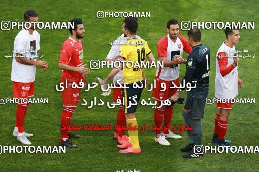 1349149, Tehran, , لیگ برتر فوتبال ایران، Persian Gulf Cup، Week 15، First Leg، Persepolis 3 v 1 Pars Jonoubi Jam on 2018/12/14 at Azadi Stadium