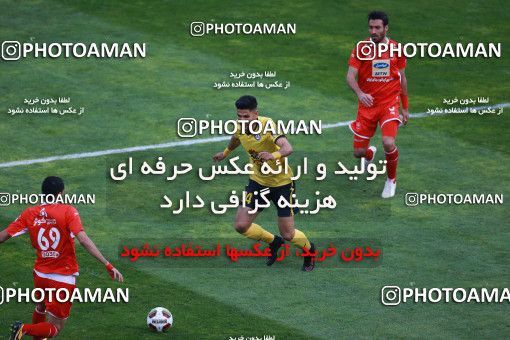 1349246, Tehran, , لیگ برتر فوتبال ایران، Persian Gulf Cup، Week 15، First Leg، Persepolis 3 v 1 Pars Jonoubi Jam on 2018/12/14 at Azadi Stadium