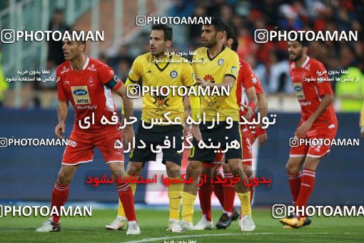 1349174, Tehran, , لیگ برتر فوتبال ایران، Persian Gulf Cup، Week 15، First Leg، Persepolis 3 v 1 Pars Jonoubi Jam on 2018/12/14 at Azadi Stadium