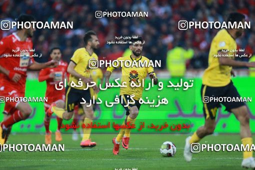 1349309, Tehran, , لیگ برتر فوتبال ایران، Persian Gulf Cup، Week 15، First Leg، Persepolis 3 v 1 Pars Jonoubi Jam on 2018/12/14 at Azadi Stadium