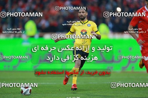 1349486, Tehran, , لیگ برتر فوتبال ایران، Persian Gulf Cup، Week 15، First Leg، Persepolis 3 v 1 Pars Jonoubi Jam on 2018/12/14 at Azadi Stadium