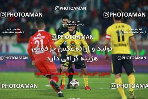 1349275, Tehran, , لیگ برتر فوتبال ایران، Persian Gulf Cup، Week 15، First Leg، Persepolis 3 v 1 Pars Jonoubi Jam on 2018/12/14 at Azadi Stadium