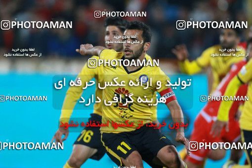 1349307, Tehran, , لیگ برتر فوتبال ایران، Persian Gulf Cup، Week 15، First Leg، Persepolis 3 v 1 Pars Jonoubi Jam on 2018/12/14 at Azadi Stadium