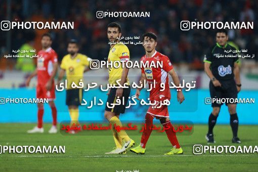 1349455, Tehran, , لیگ برتر فوتبال ایران، Persian Gulf Cup، Week 15، First Leg، Persepolis 3 v 1 Pars Jonoubi Jam on 2018/12/14 at Azadi Stadium