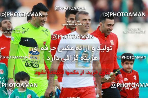 1368844, Tehran, , لیگ برتر فوتبال ایران، Persian Gulf Cup، Week 16، Second Leg، Persepolis 2 v 0 Padideh Mashhad on 2019/02/06 at Azadi Stadium