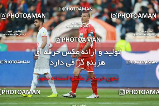 1368755, Tehran, , لیگ برتر فوتبال ایران، Persian Gulf Cup، Week 16، Second Leg، Persepolis 2 v 0 Padideh Mashhad on 2019/02/06 at Azadi Stadium