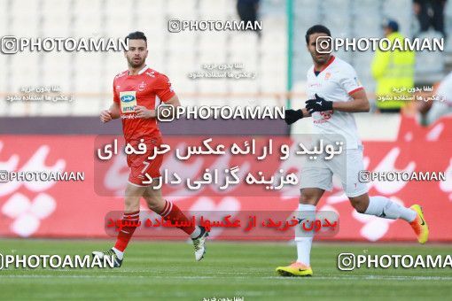1368832, Tehran, , لیگ برتر فوتبال ایران، Persian Gulf Cup، Week 16، Second Leg، Persepolis 2 v 0 Padideh Mashhad on 2019/02/06 at Azadi Stadium