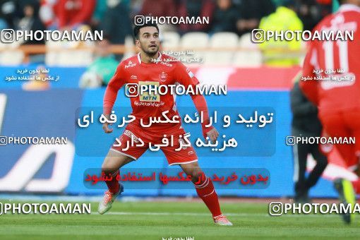 1368746, Tehran, , لیگ برتر فوتبال ایران، Persian Gulf Cup، Week 16، Second Leg، Persepolis 2 v 0 Padideh Mashhad on 2019/02/06 at Azadi Stadium