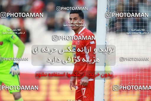 1368764, Tehran, , لیگ برتر فوتبال ایران، Persian Gulf Cup، Week 16، Second Leg، Persepolis 2 v 0 Padideh Mashhad on 2019/02/06 at Azadi Stadium